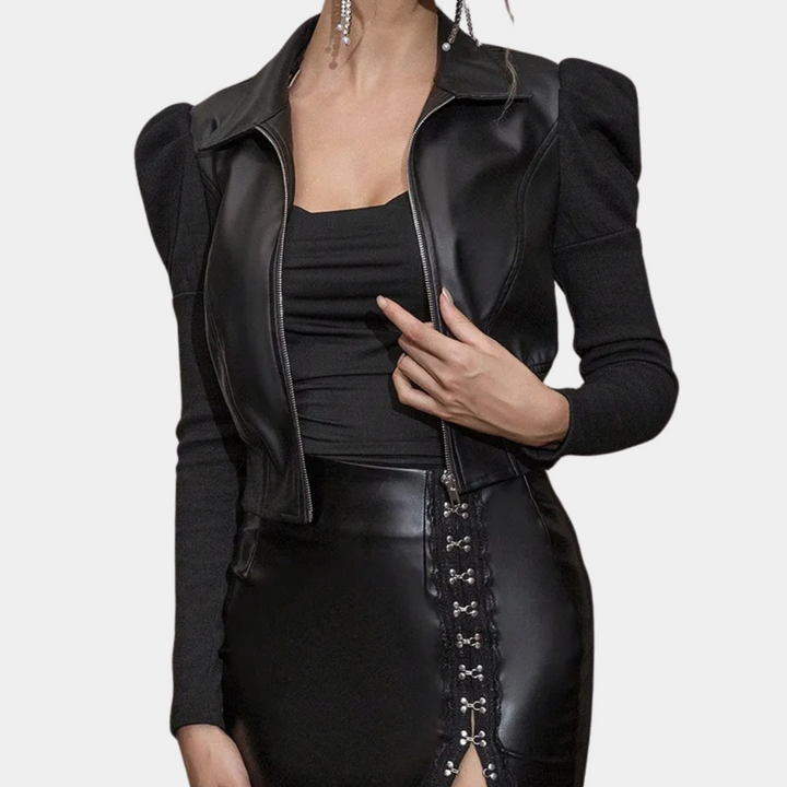 ELIANA - Moderne Crop Jakke til Damer