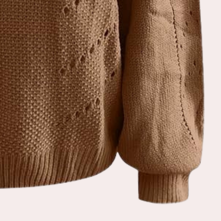 ARIANA - Afslappet Strikket Sweater til Dame