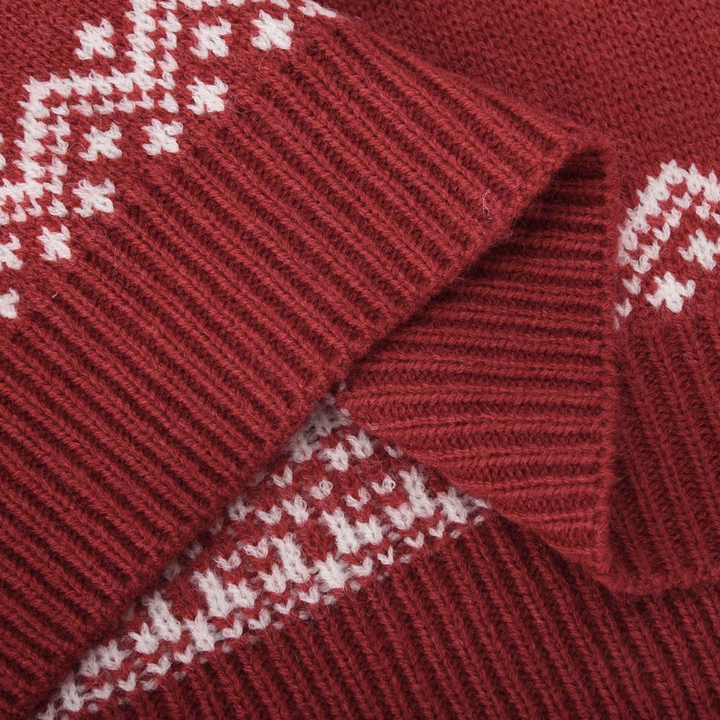CORRINA - Elegant Julesweater med Rullekrave til Kvinder