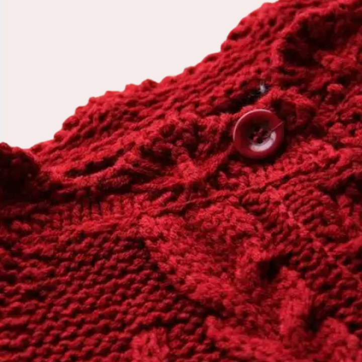 AILANA - Sofistikeret Strikket Cardigan til Kvinder