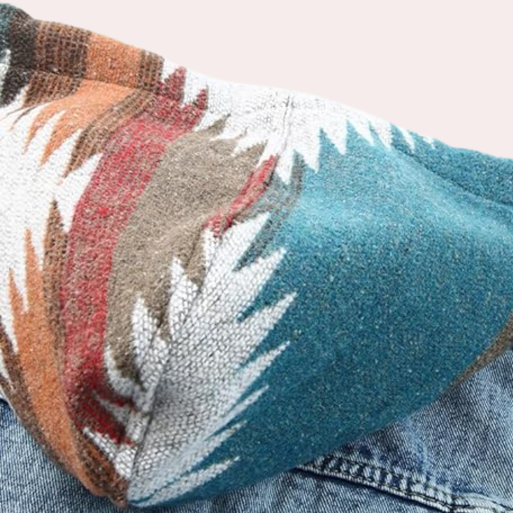 SAGE - Denim Jakke med Hætte til Kvinder