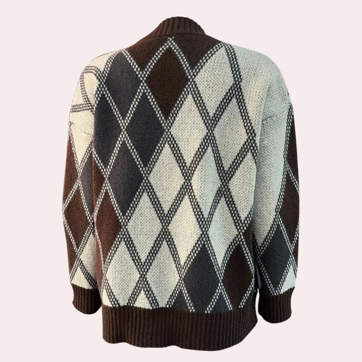 CAROL - Afslappet Cardigan til Kvinder