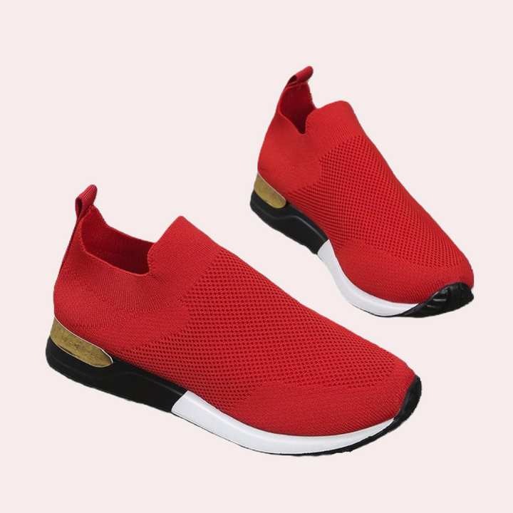 Fabiola - Åndbare slip-on-sko til kvinder