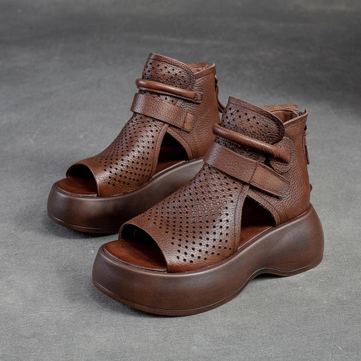 Violeta - Moderigtig mesh-sandal til kvinder