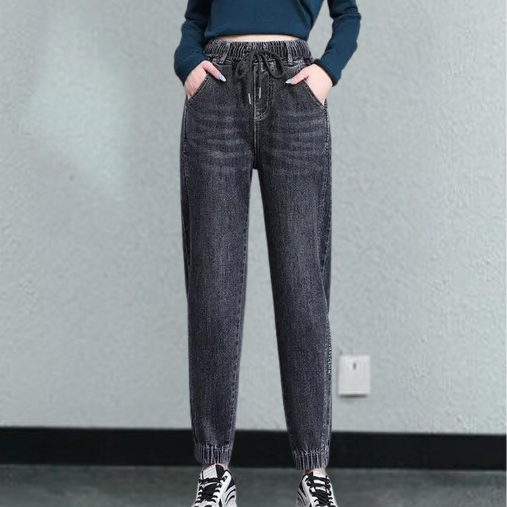 Lucrezia - Komfortable jeans i retrostil til kvinder