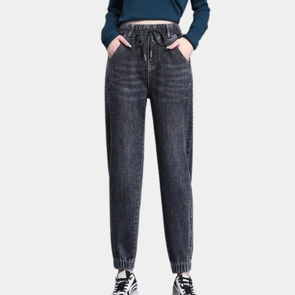 Lucrezia - Komfortable jeans i retrostil til kvinder
