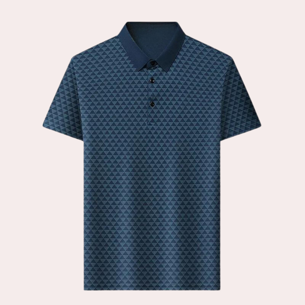 Brian - Kortærmet poloshirt til mænd om sommeren