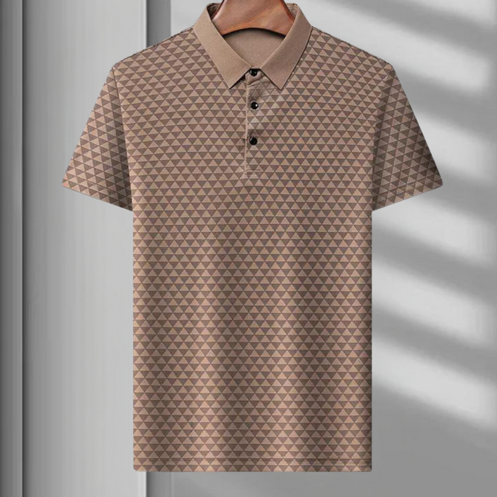 Brian - Kortærmet poloshirt til mænd om sommeren