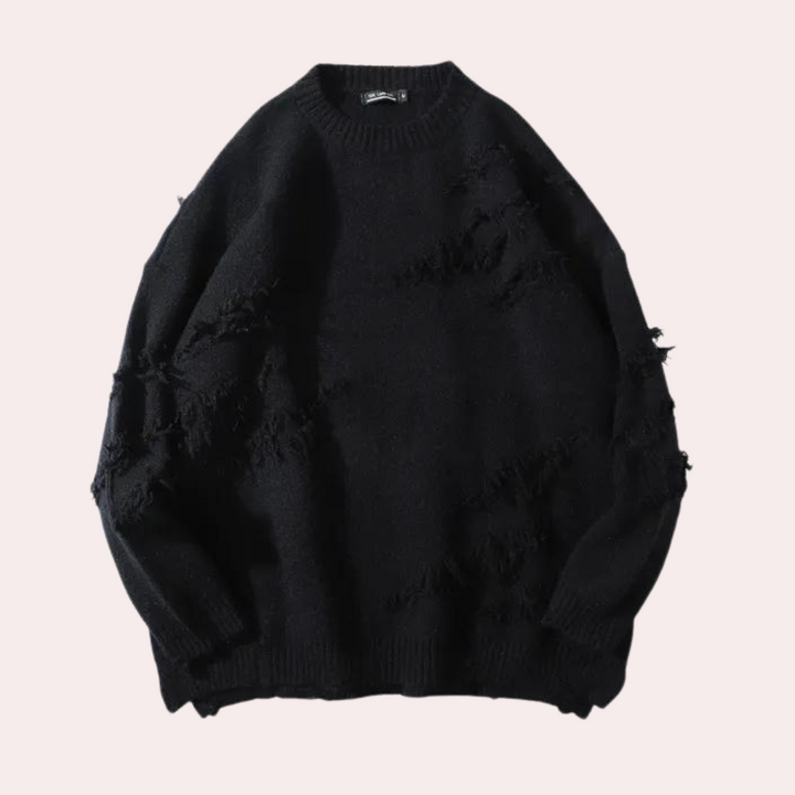 Maxime - Stilfuld løs strikket sweater til kvinder