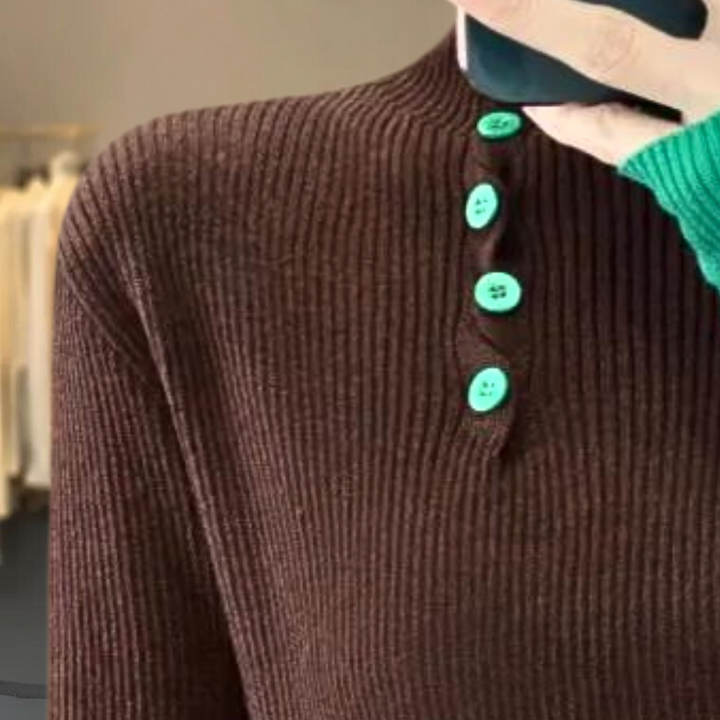 Rhea - Elegant Slim Fit-sweater til kvinder