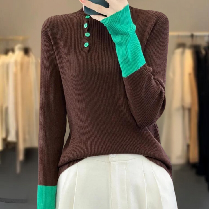 Rhea - Elegant Slim Fit-sweater til kvinder