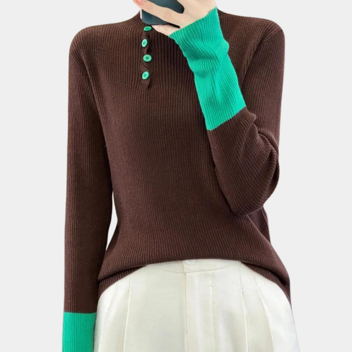 Rhea - Elegant Slim Fit-sweater til kvinder