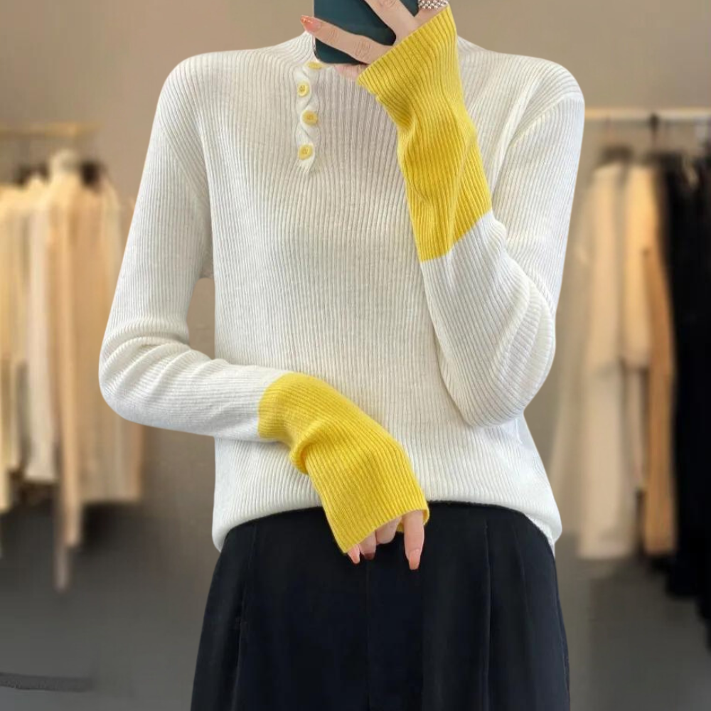 Rhea - Elegant Slim Fit-sweater til kvinder