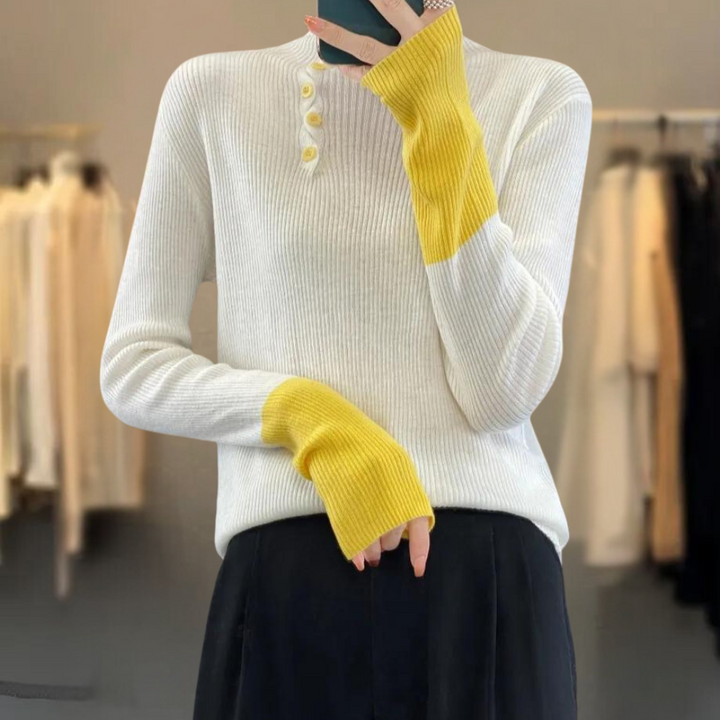 Rhea - Elegant Slim Fit-sweater til kvinder