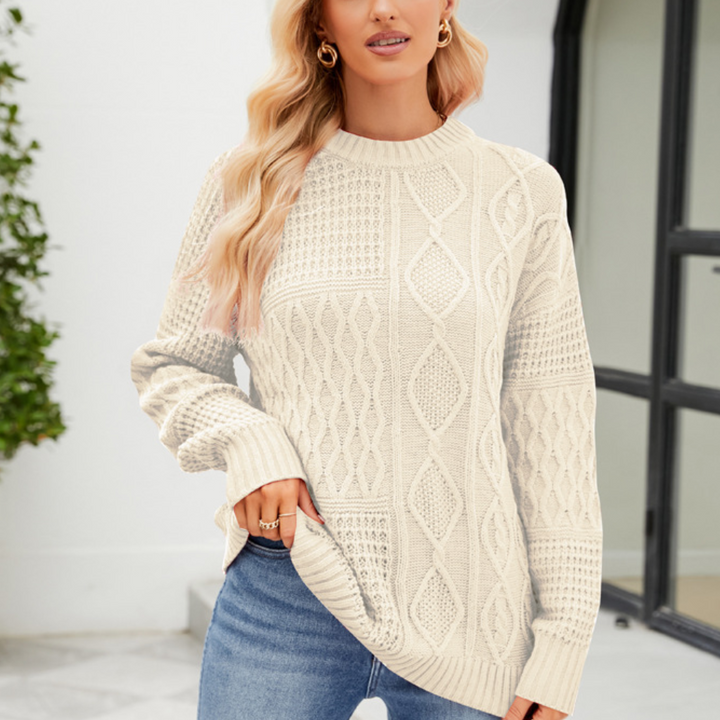 Melisande - Afslappet strikket sweater til kvinder