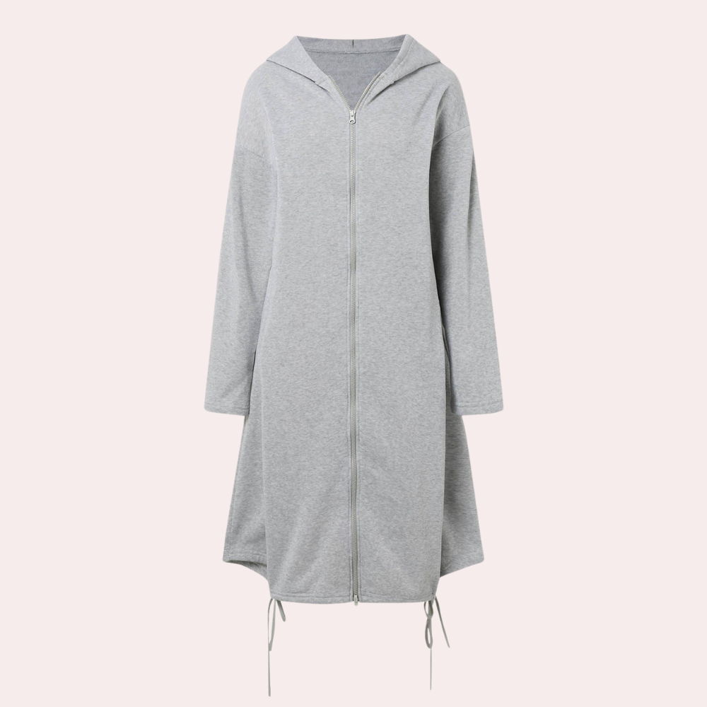 Meryl - Afslappet lang løs cardigan til kvinder