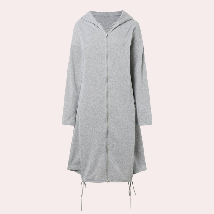 Meryl - Afslappet lang løs cardigan til kvinder