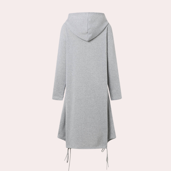 Meryl - Afslappet lang løs cardigan til kvinder