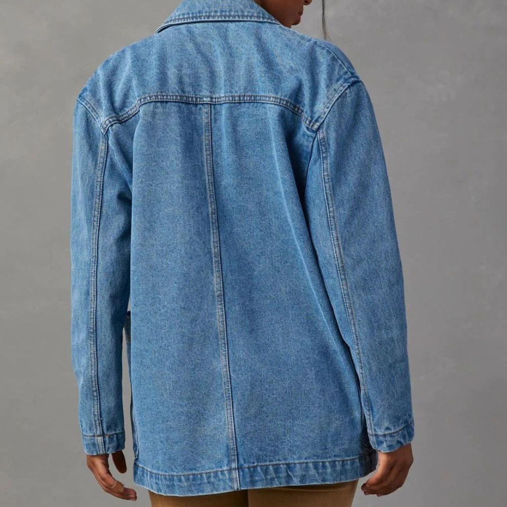 Nessa - Elegant denimjakke til kvinder