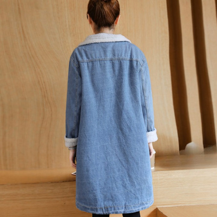 Alida - Elegant denimfrakke til kvinder