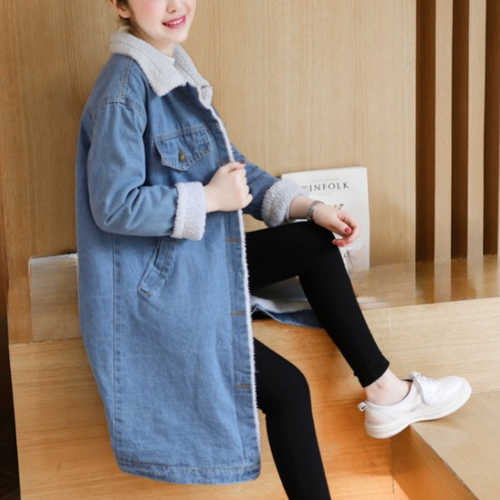 Alida - Elegant denimfrakke til kvinder