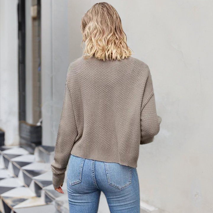 Amaryllis - Moderigtig løs cardigan til kvinder