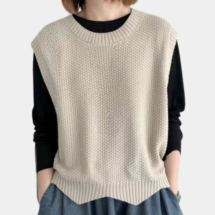 Dorika - Stilren strikket cardigan til kvinder