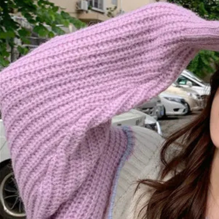 Melusina - Stilfuld strikket cardigan til kvinder