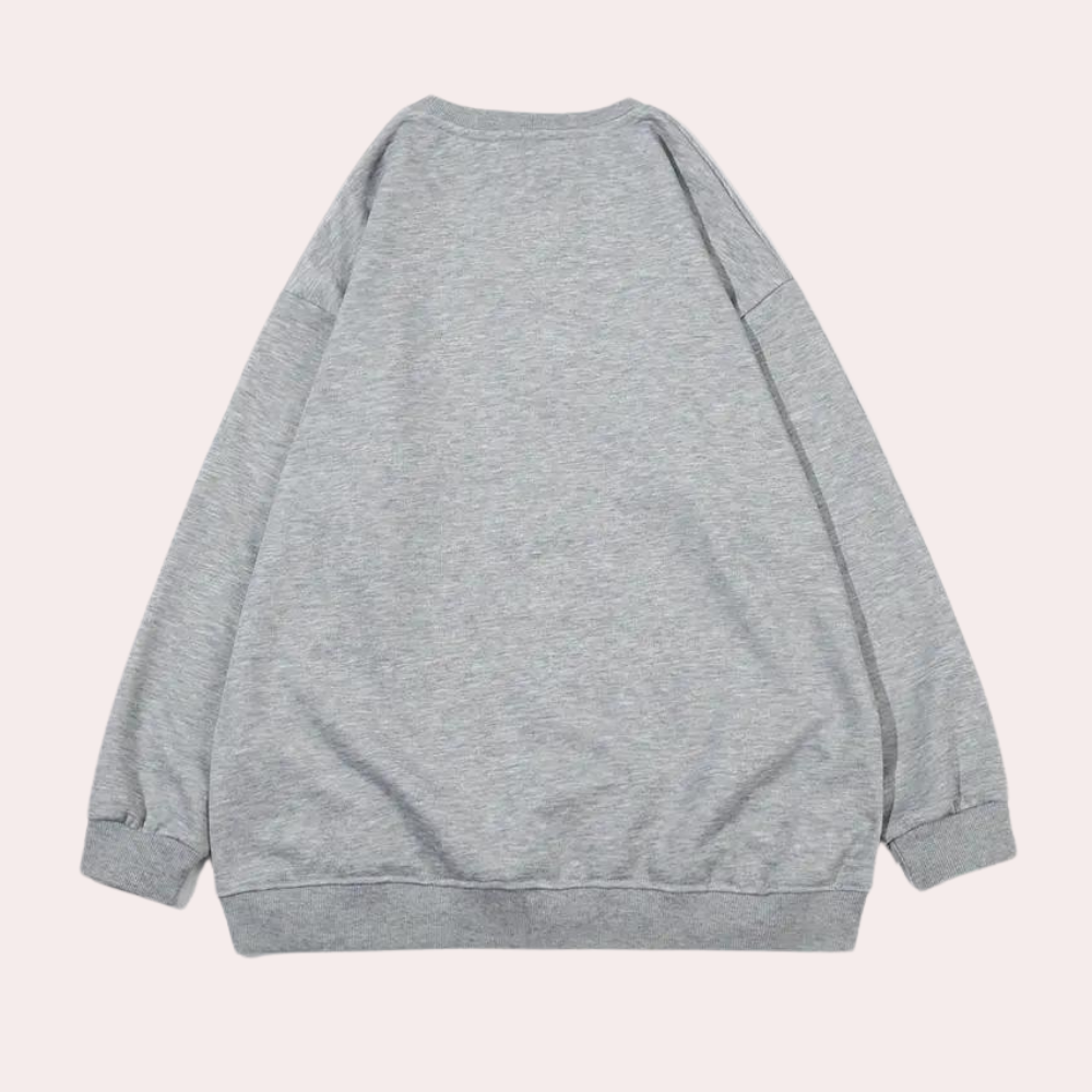 Emese - Afslappet løstsiddende Halloween-sweatshirt til kvinder