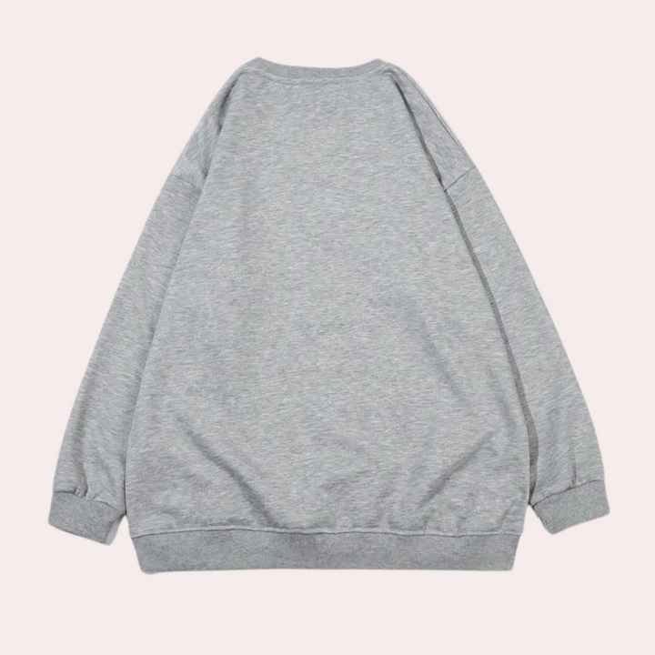 Emese - Afslappet løstsiddende Halloween-sweatshirt til kvinder