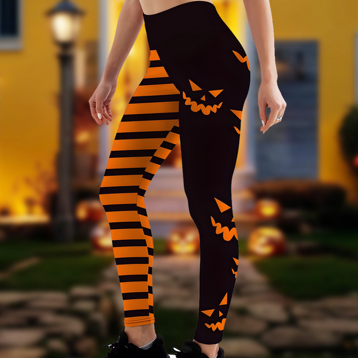 Katalin - Komfortable Halloween-leggings til Kvinder