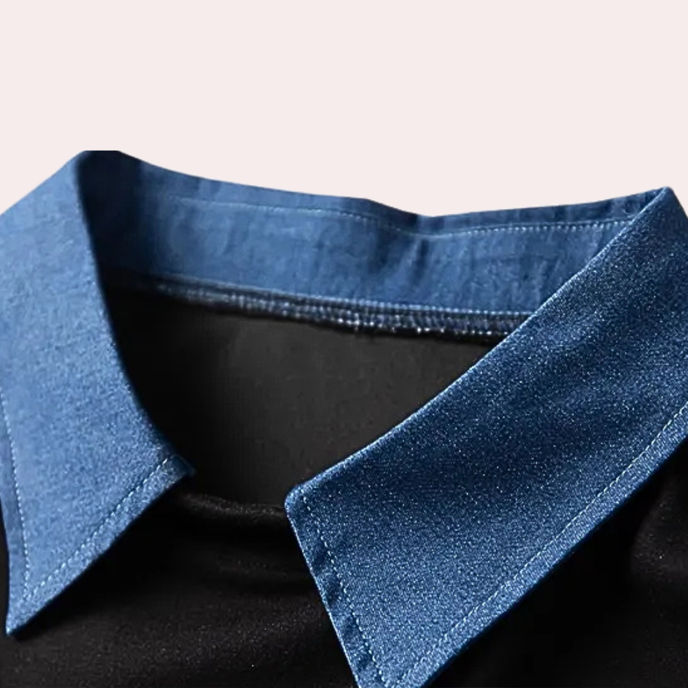Katerina - Stilfuld sweatshirt til kvinder med krave