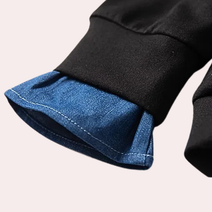 Katerina - Stilfuld sweatshirt til kvinder med krave