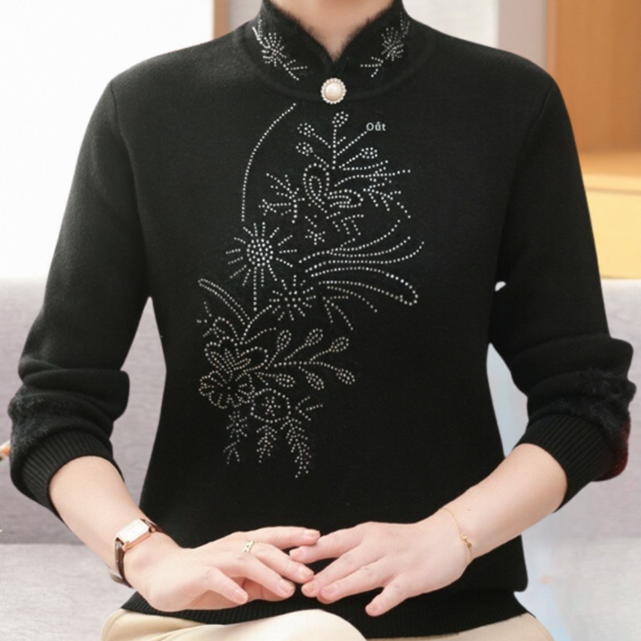 Dafina - Elegant strikket damesweater