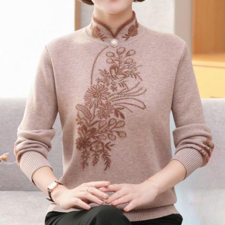 Dafina - Elegant strikket damesweater