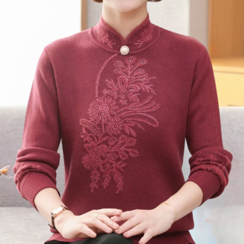 Dafina - Elegant strikket damesweater