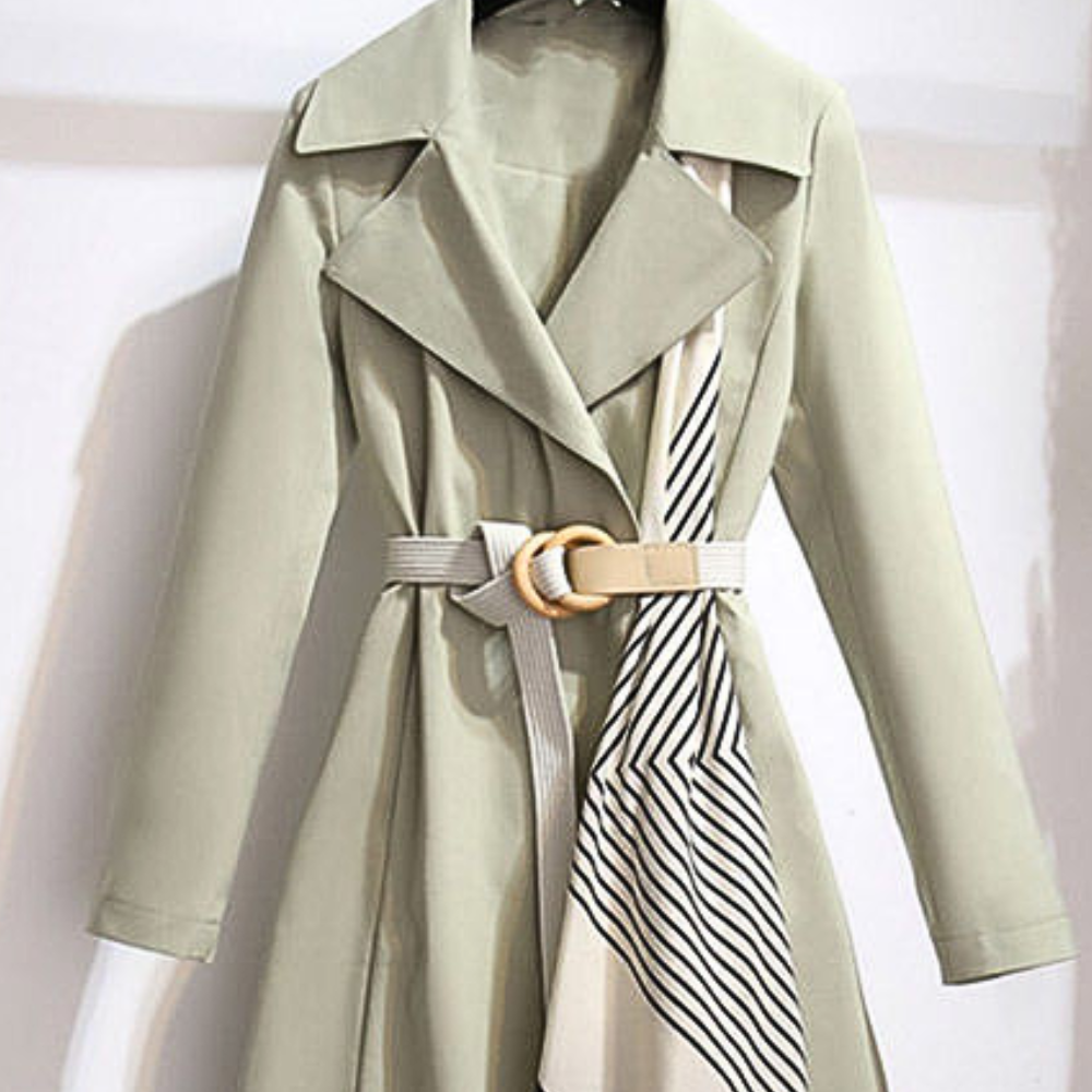 Aurembiaix - Elegant trenchcoat til kvinder med bælte