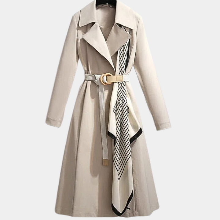 Aurembiaix - Elegant trenchcoat til kvinder med bælte