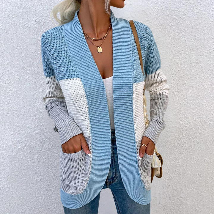 Jacintha - Komfortabel og elegant strikket cardigan til kvinder
