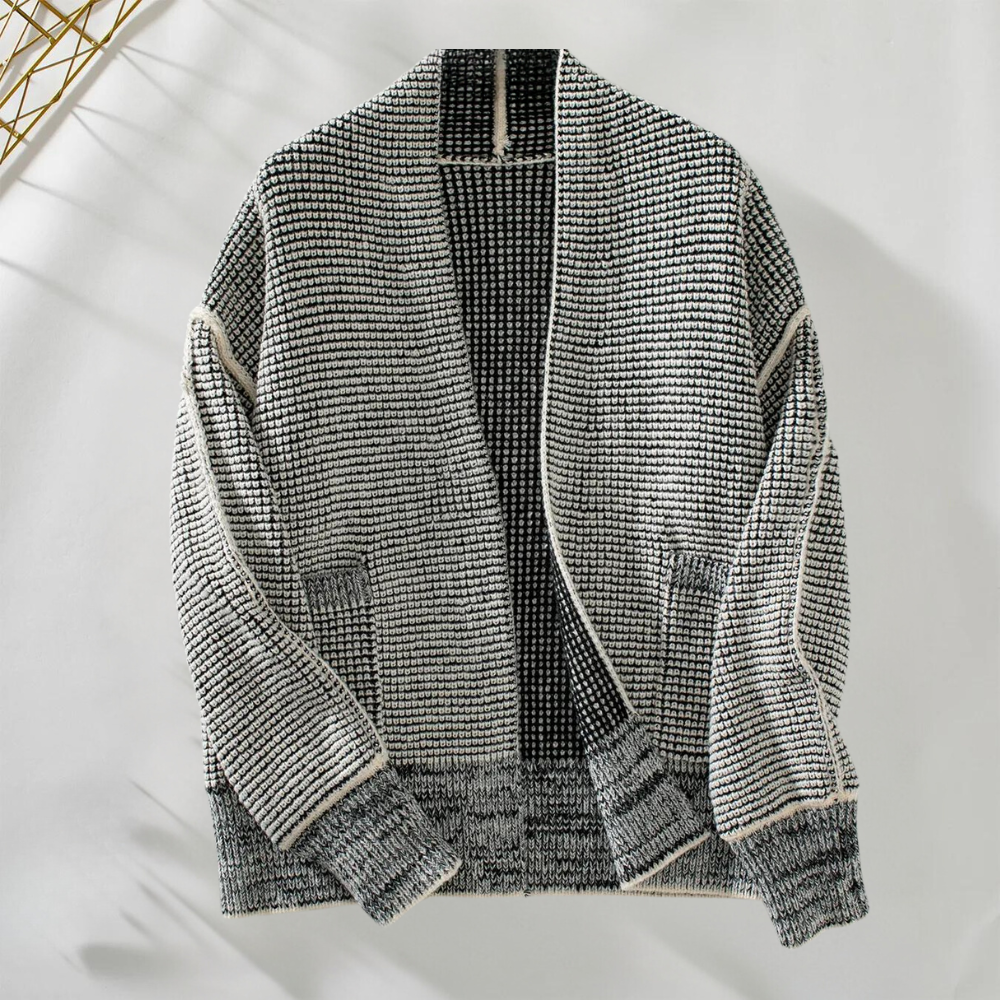 ADIRA - Trendy Strikket Cardigan til Kvinder
