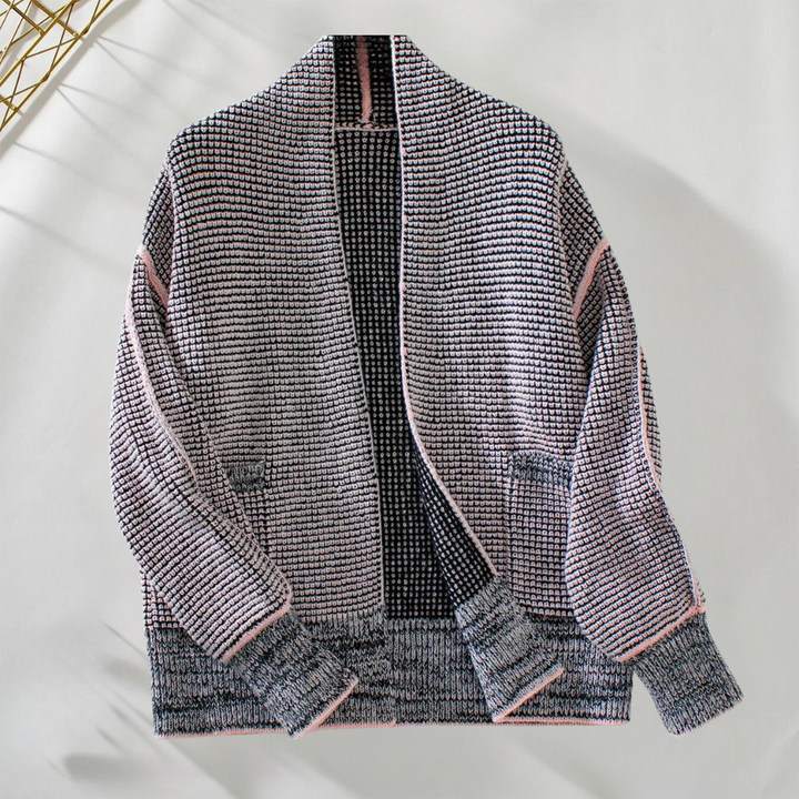 ADIRA - Trendy Strikket Cardigan til Kvinder