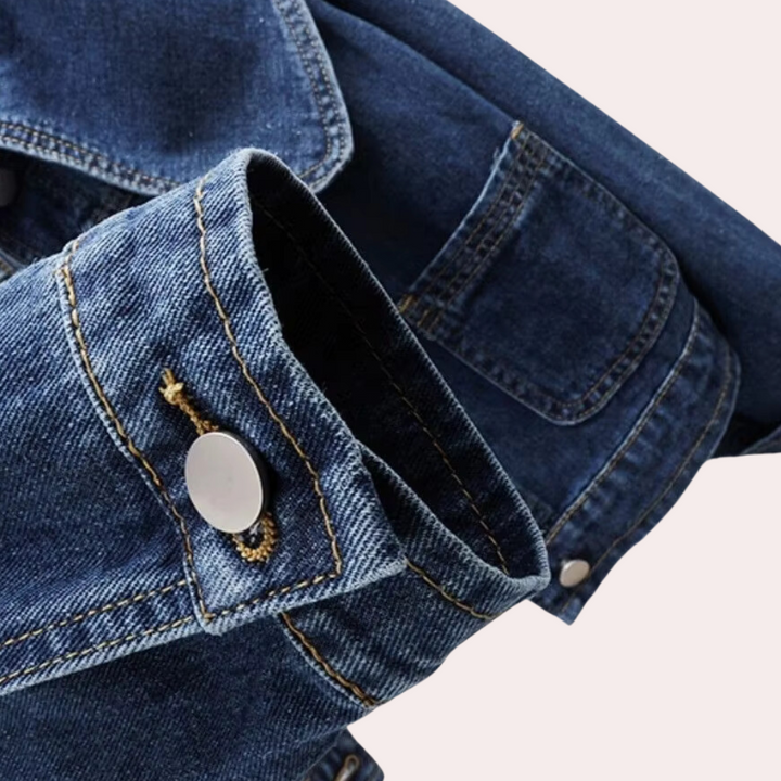 ZURI - Moderne Denimjakke til Kvinder