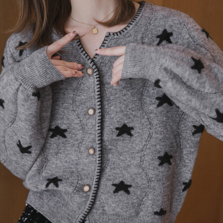 KIANA - Lækre Strikkede Cardigan til Kvinder