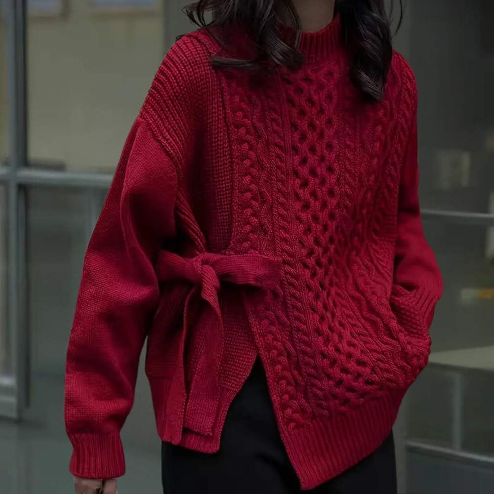 AULANI - Elegant Strikket Sweater til Kvinder