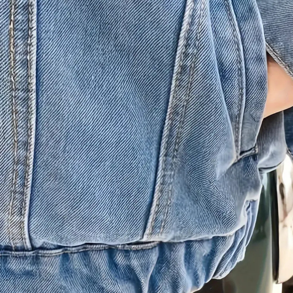 MOANA  - Elegant Denim Jakke til Kvinder