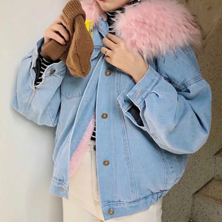 MOANA  - Elegant Denim Jakke til Kvinder