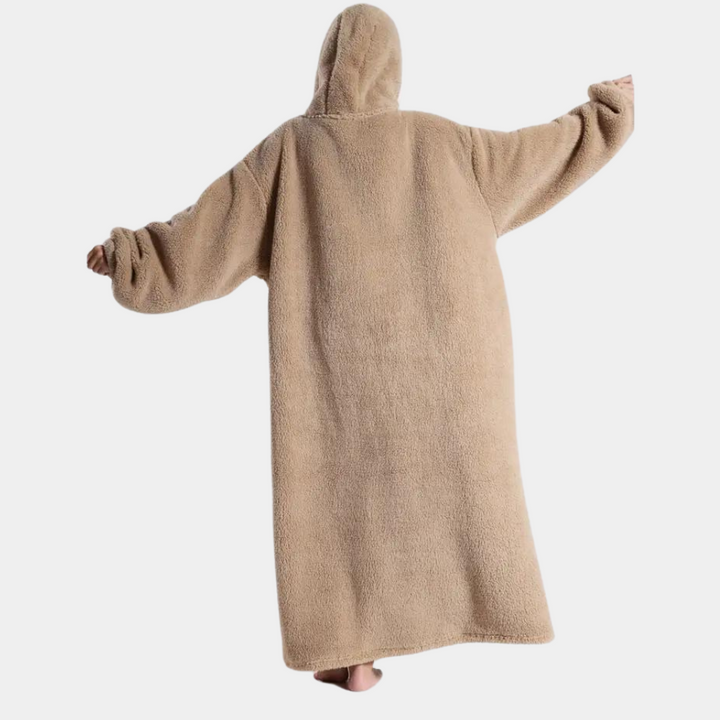 TIHANI - Oversized Tæppe Hoodie til Damer