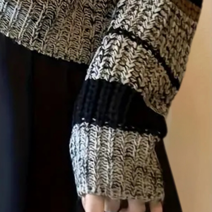 CASSIE - Løs Strikket Sweater til Damer