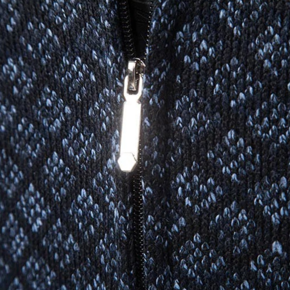 HENRY  - Stilfuld Strikket Cardigan til Mænd