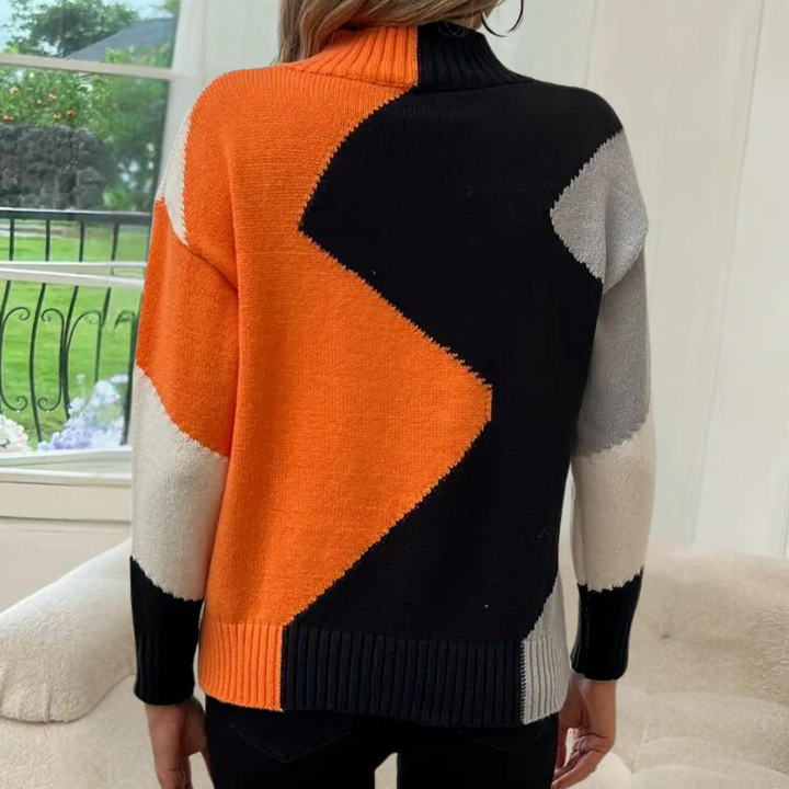 ANDREA - Stilfuld Strikket Sweater til Kvinder